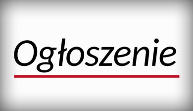 ogloszenie